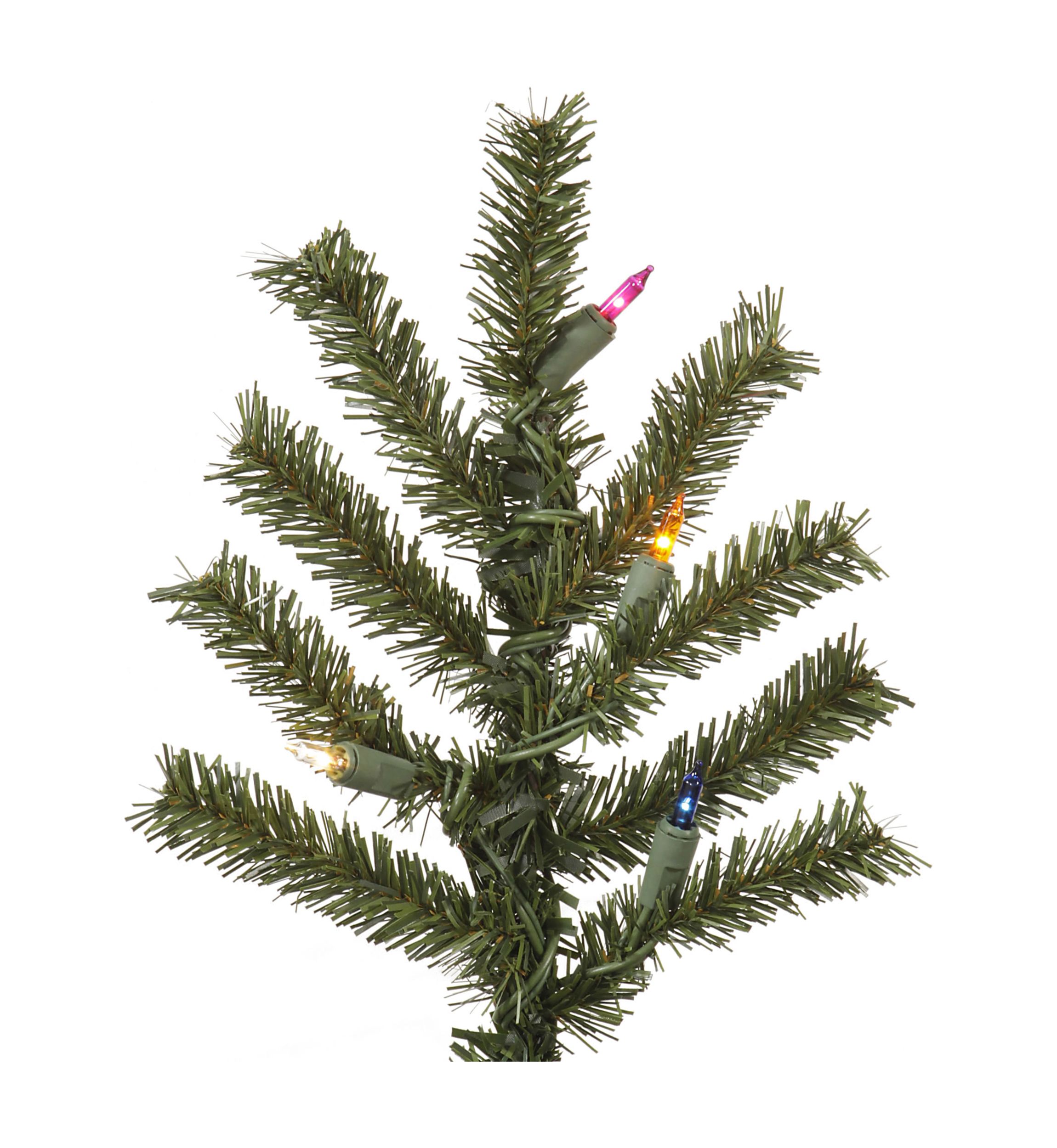 6 Natural Alpine Artificial Christmas Tree Unlit