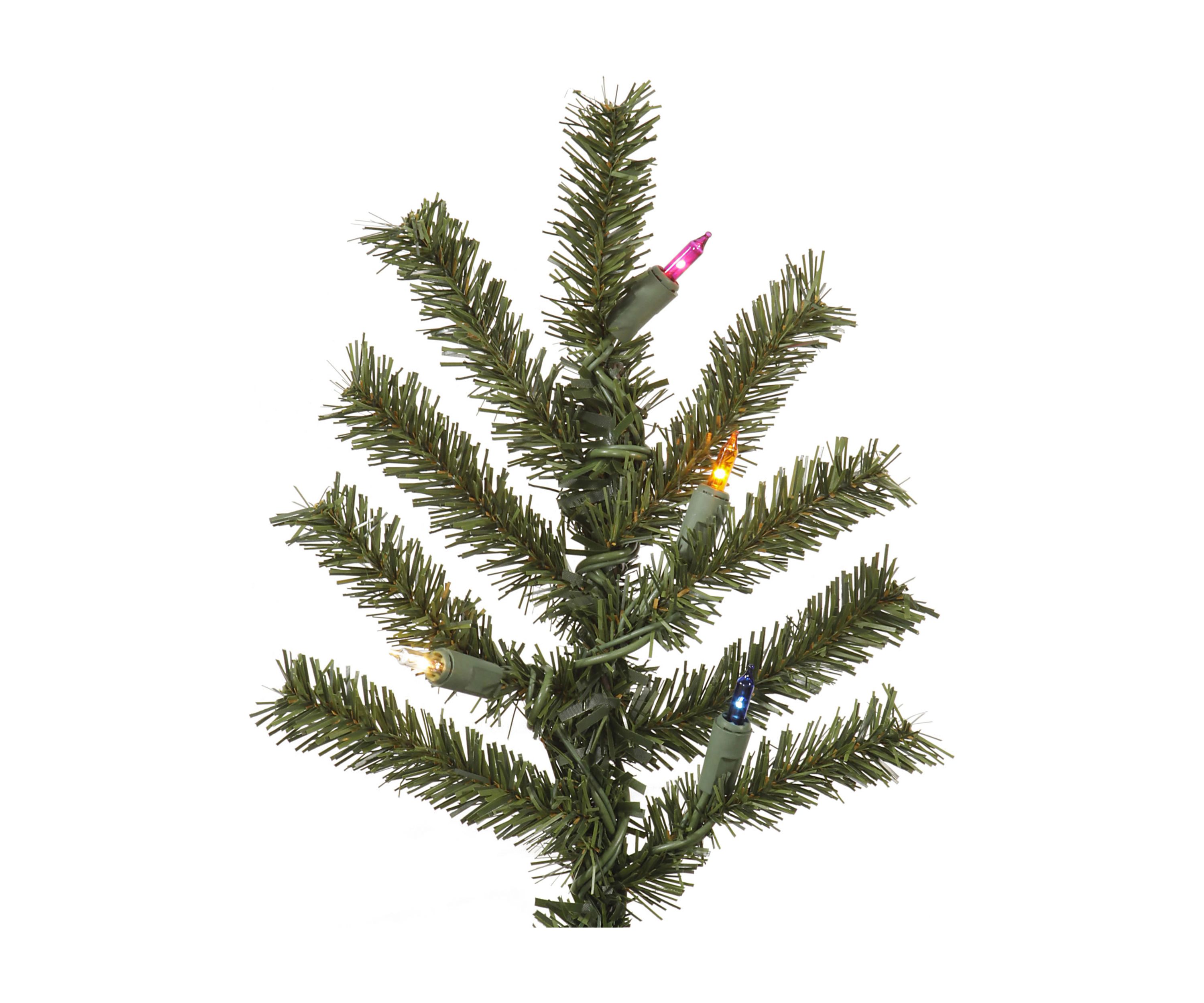 6 Natural Alpine Artificial Christmas Tree Unlit