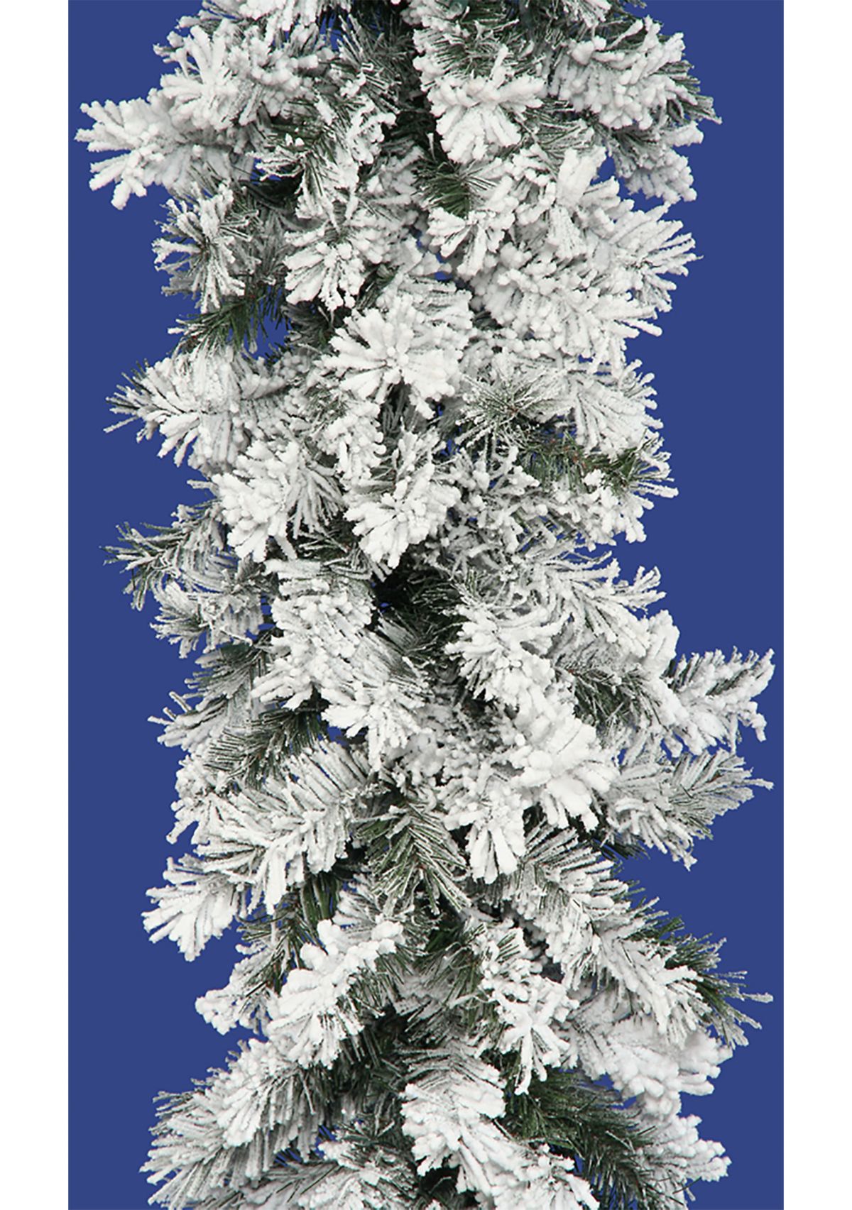 Flocked Pine Garland