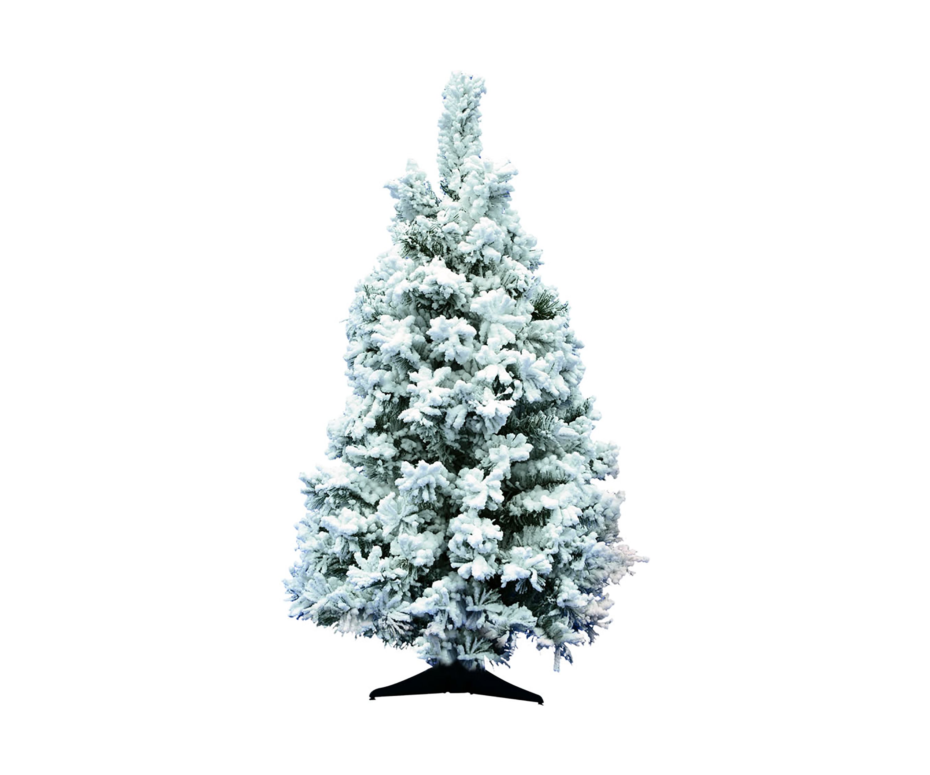 Flocked Alaskan Tree