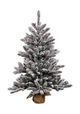 Vickerman Anoka Tabletop Tree, White