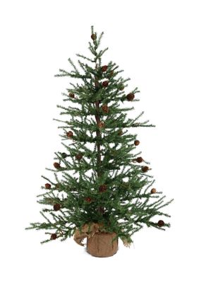 Vickerman 30'' Carmel Pine Artificial Christmas Tree Unlit