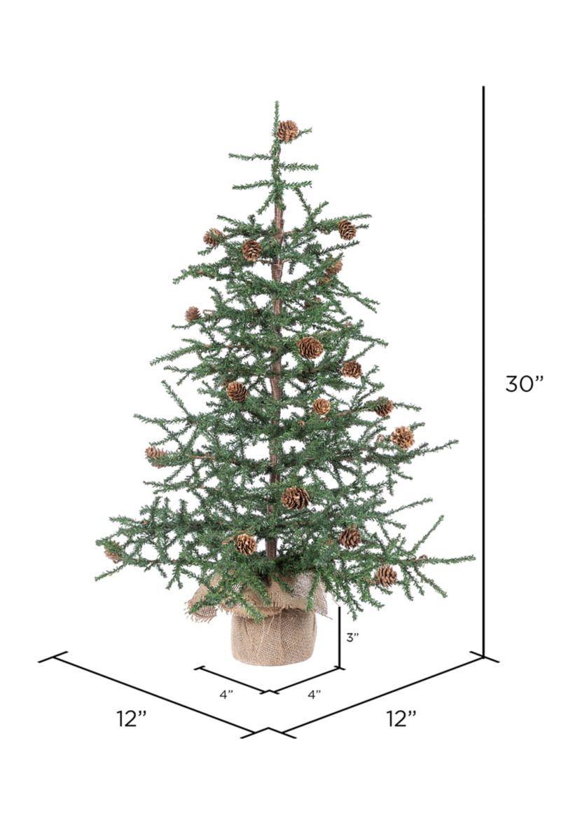 30 Carmel Pine Artificial Christmas Tree Unlit