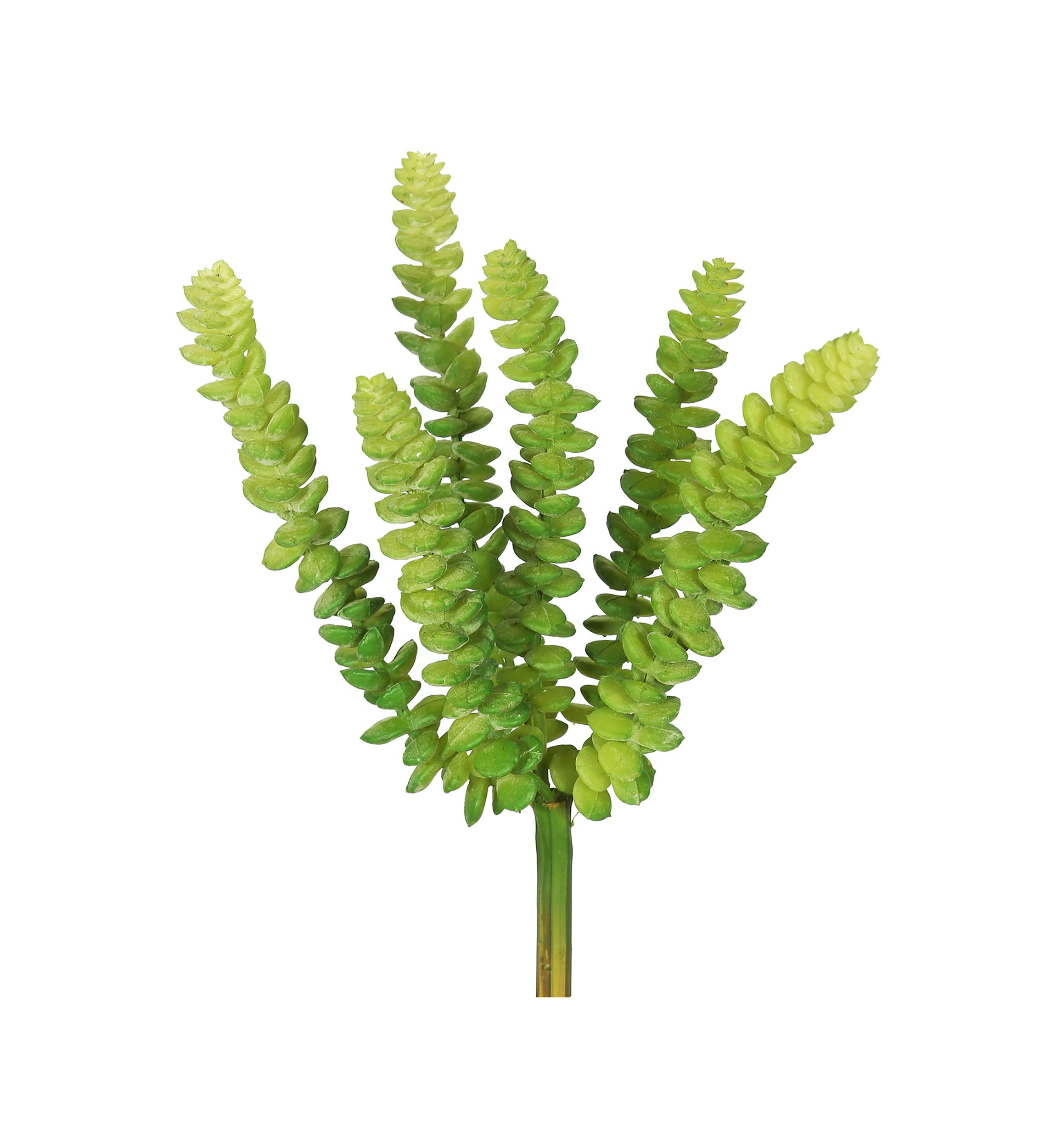 Soft Plastic Green Mini Plants - Set of 3