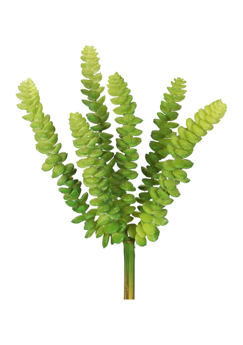 Soft Plastic Green Mini Plants - Set of 3