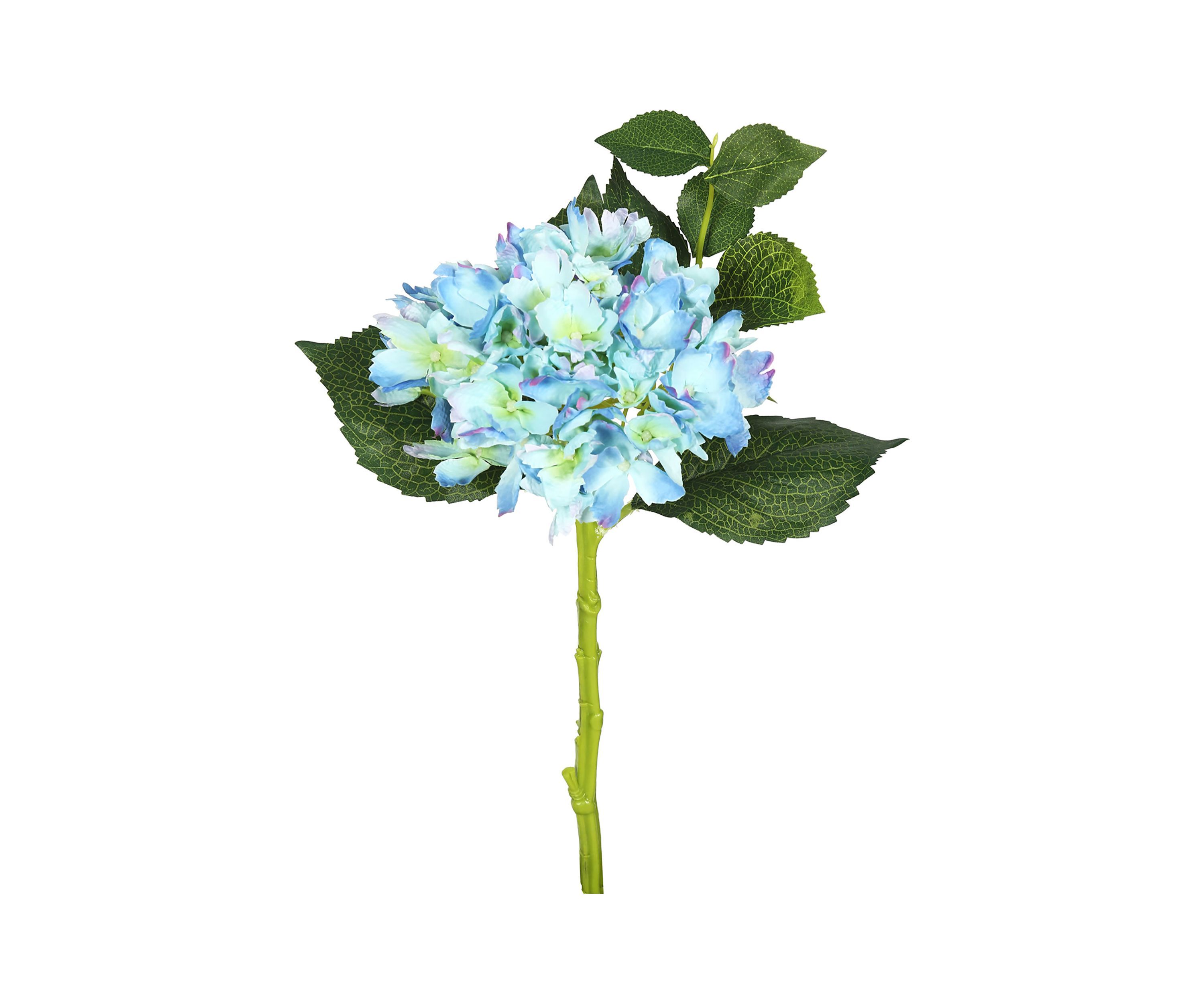 Short Stem Blue Hydrangea - Set of 3