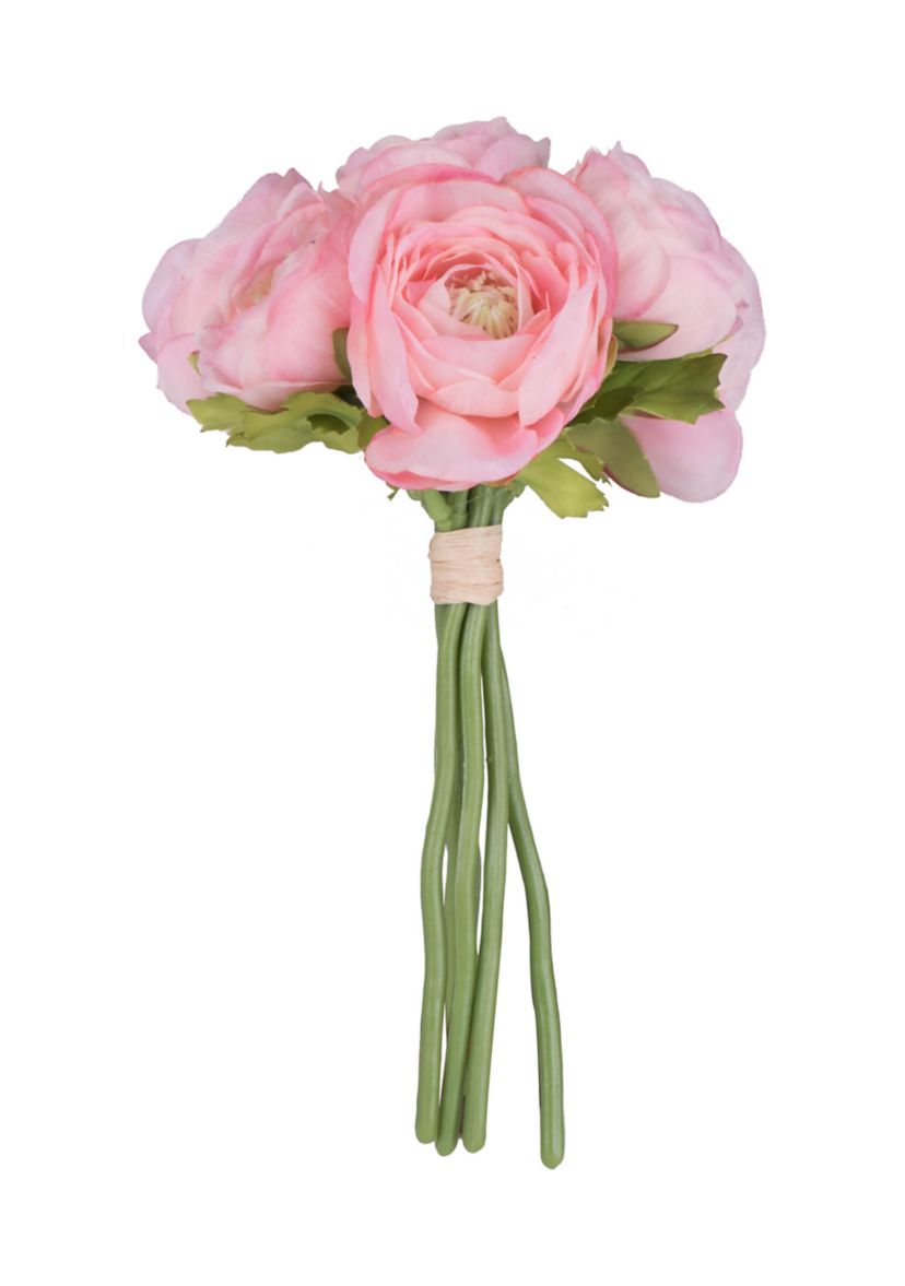 Mini Pink Ranunculus Spray - Set of 3
