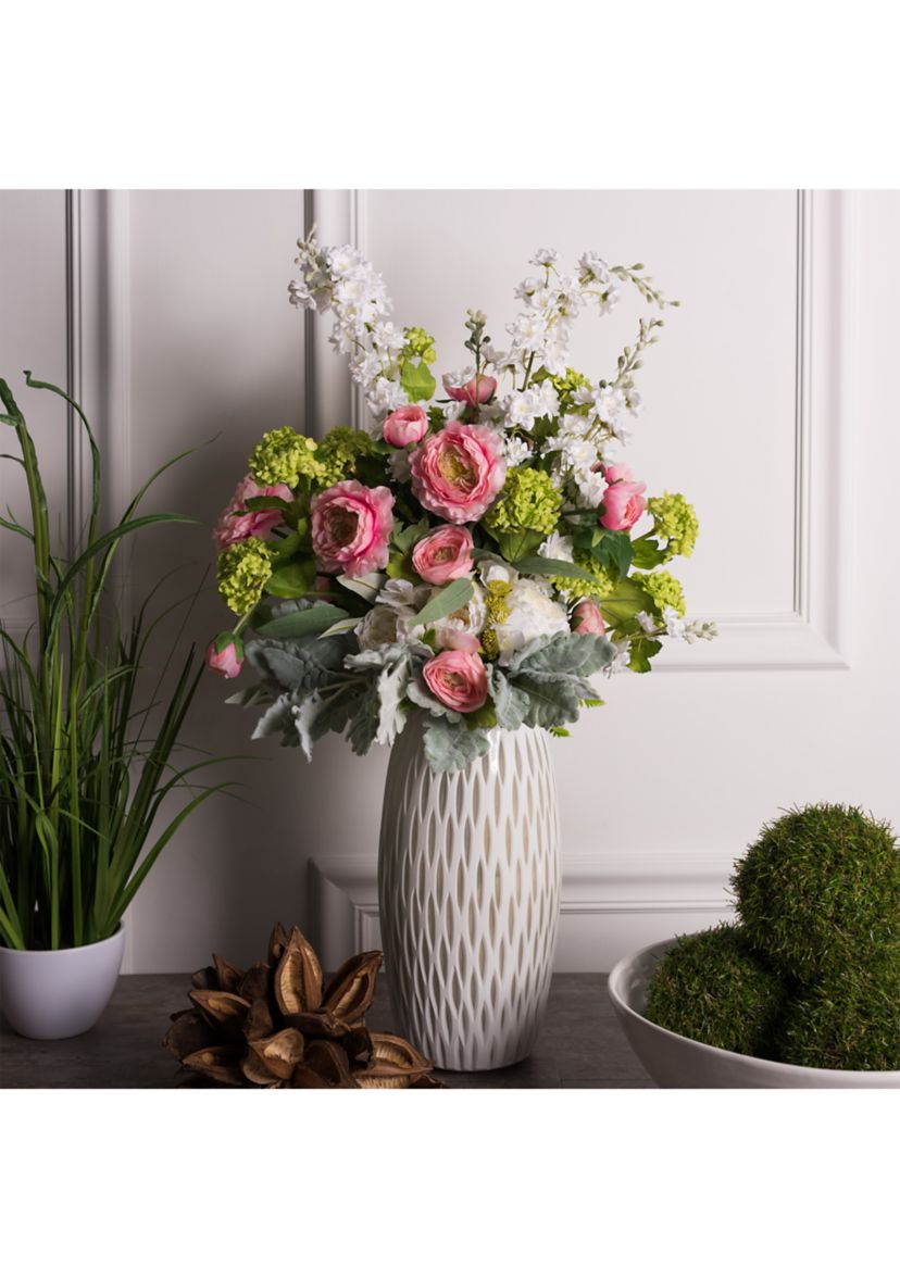 Mini Pink Ranunculus Spray - Set of 3
