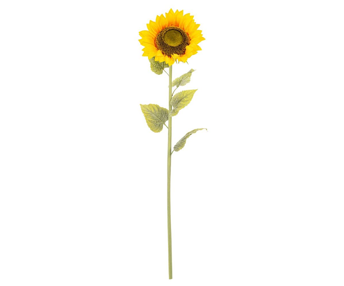 Vickerman 56" Artificial Yellow Sunflower Stem