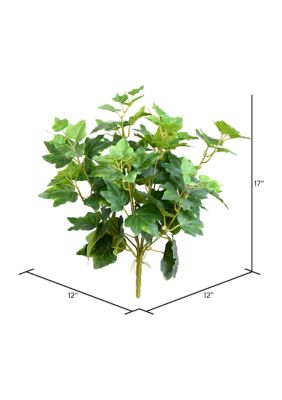 Vickerman Green Ivy Real Touch Bush - Set of 3
