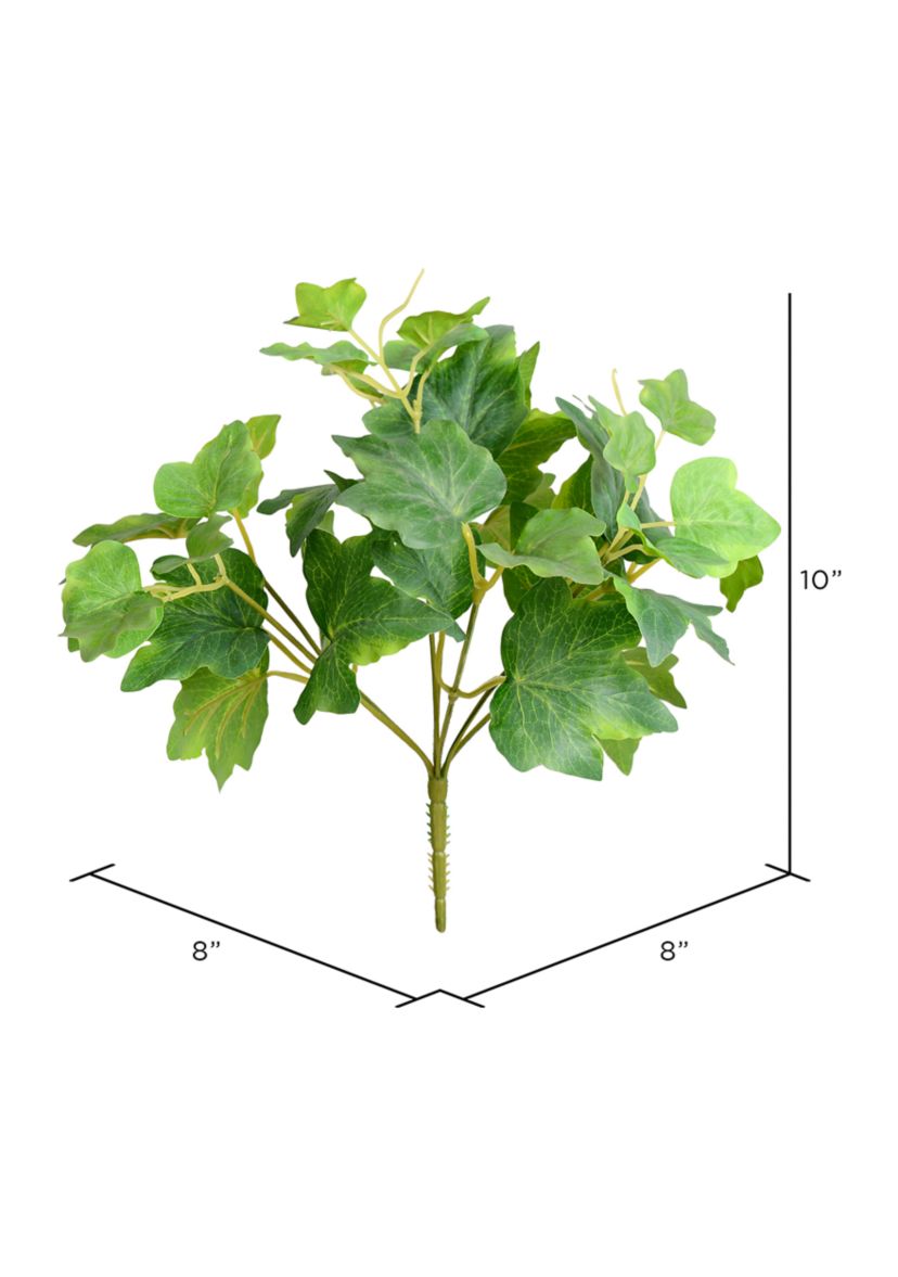 Green Ivy Real Touch Bush - Set of 6