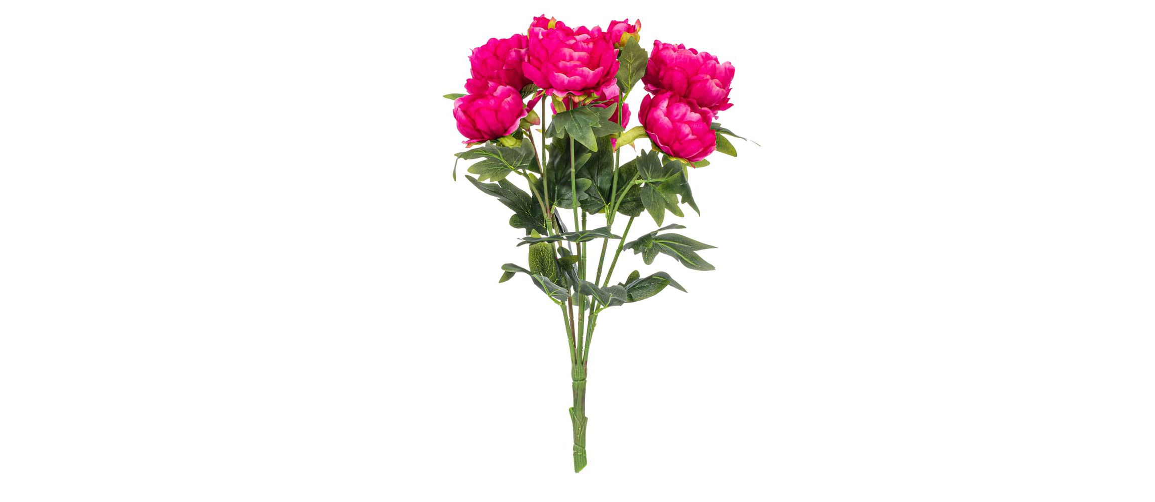 Vickerman 19" Artificial Fuchsia Peony Bush.