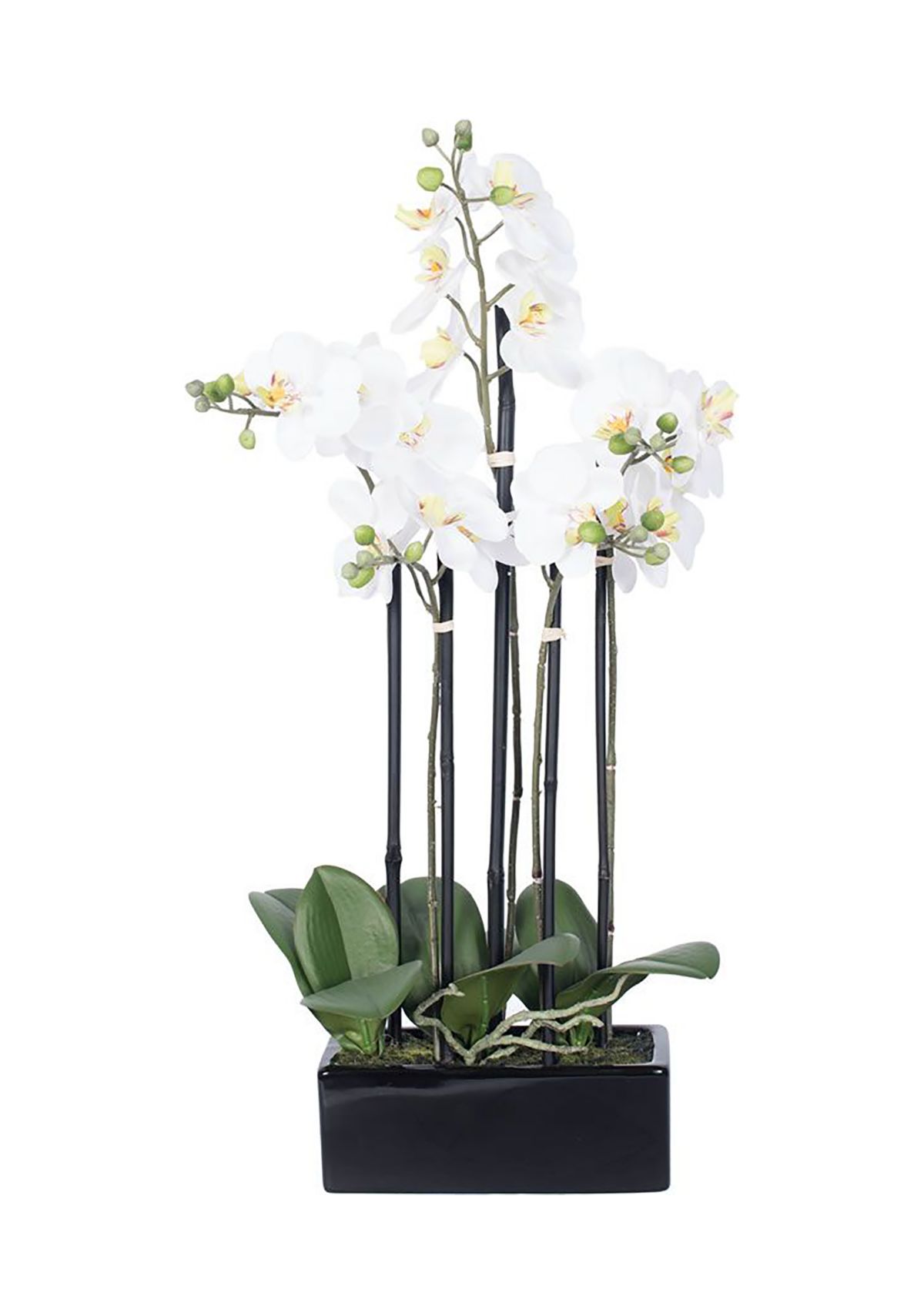 Artificial Potted Orchid.