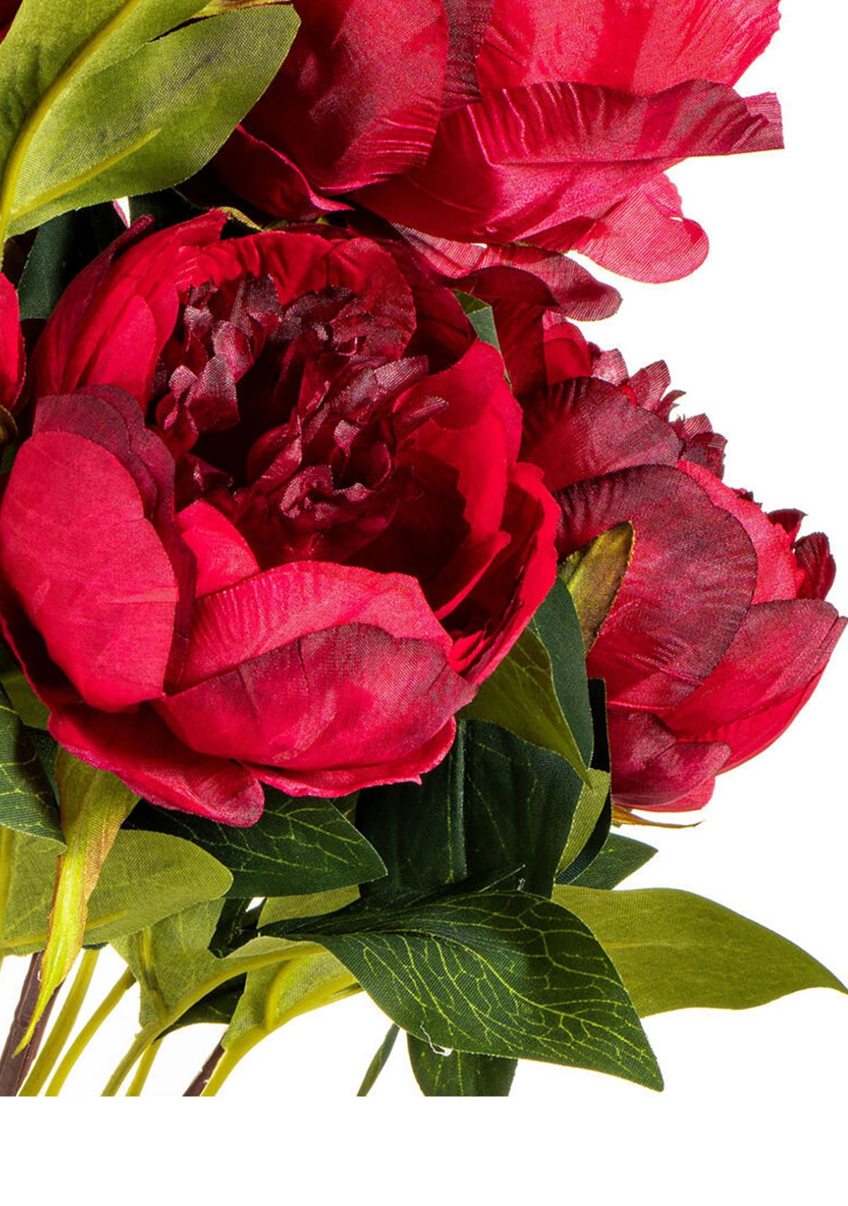 Artificial Peony Bush.