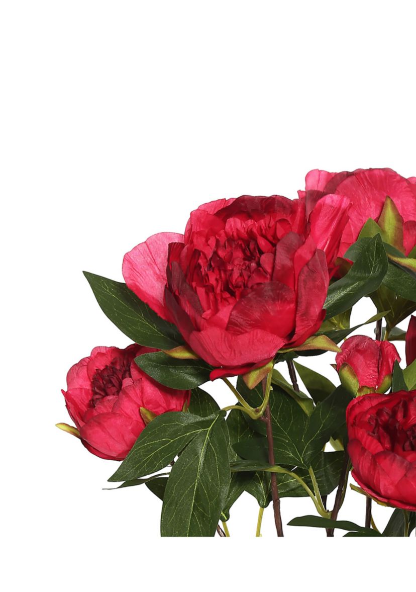 Artificial Peony Bush.