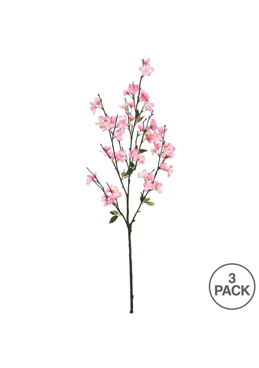Artificial Cherry Blossom Spray. Includes 3 sprays per pack.