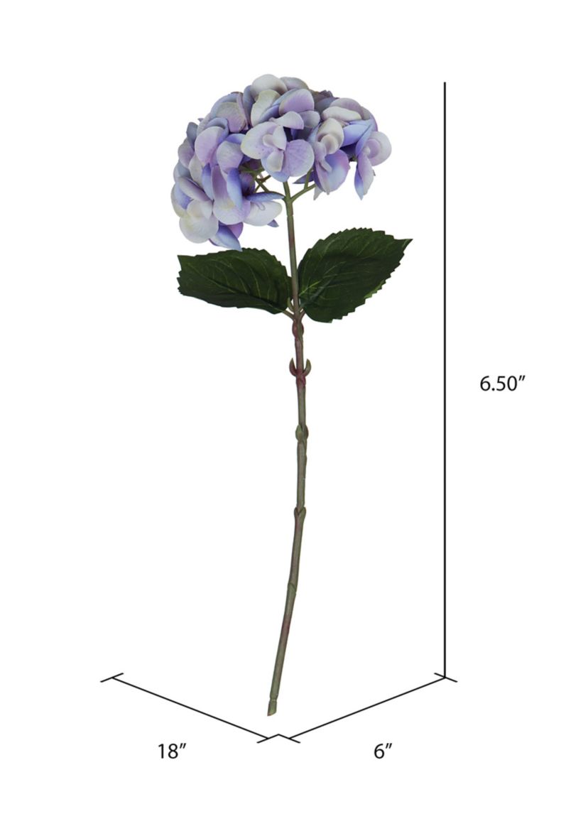 Purple Hydrangea Spray