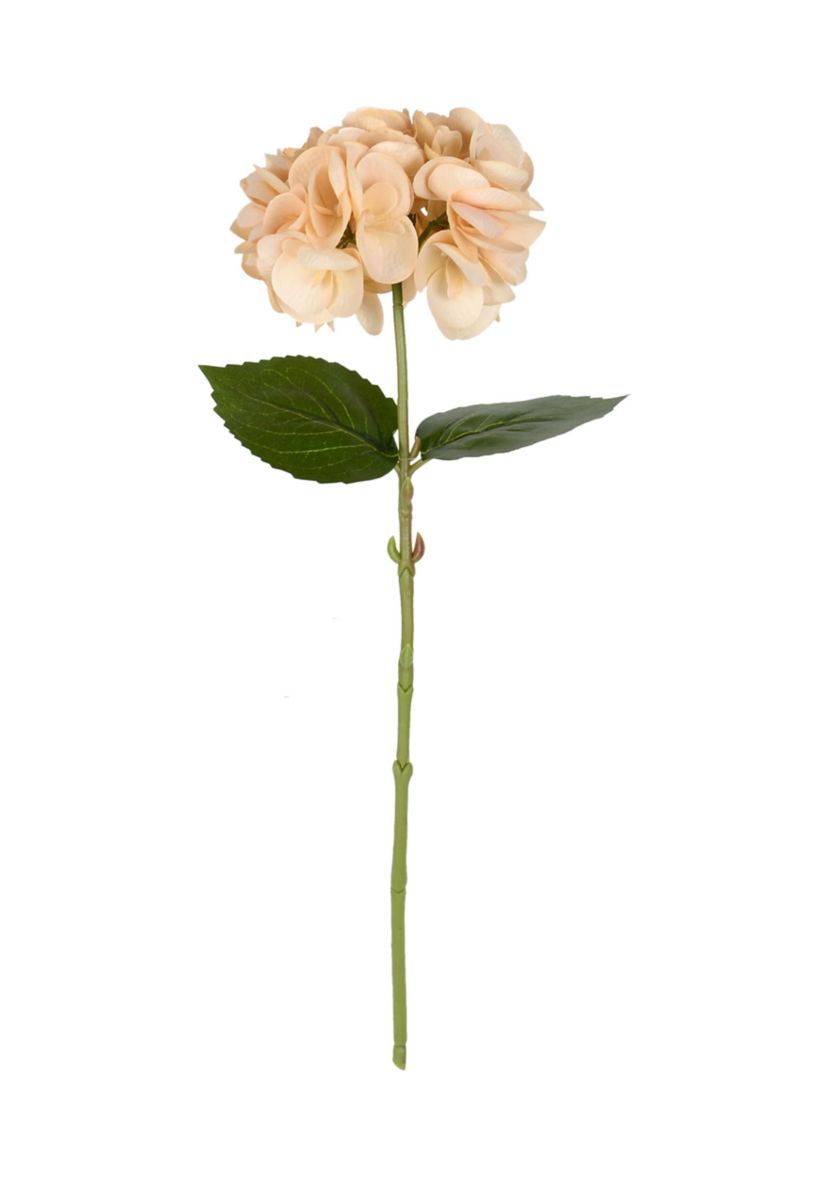 Beige Hydrangea Spray - Set of 4