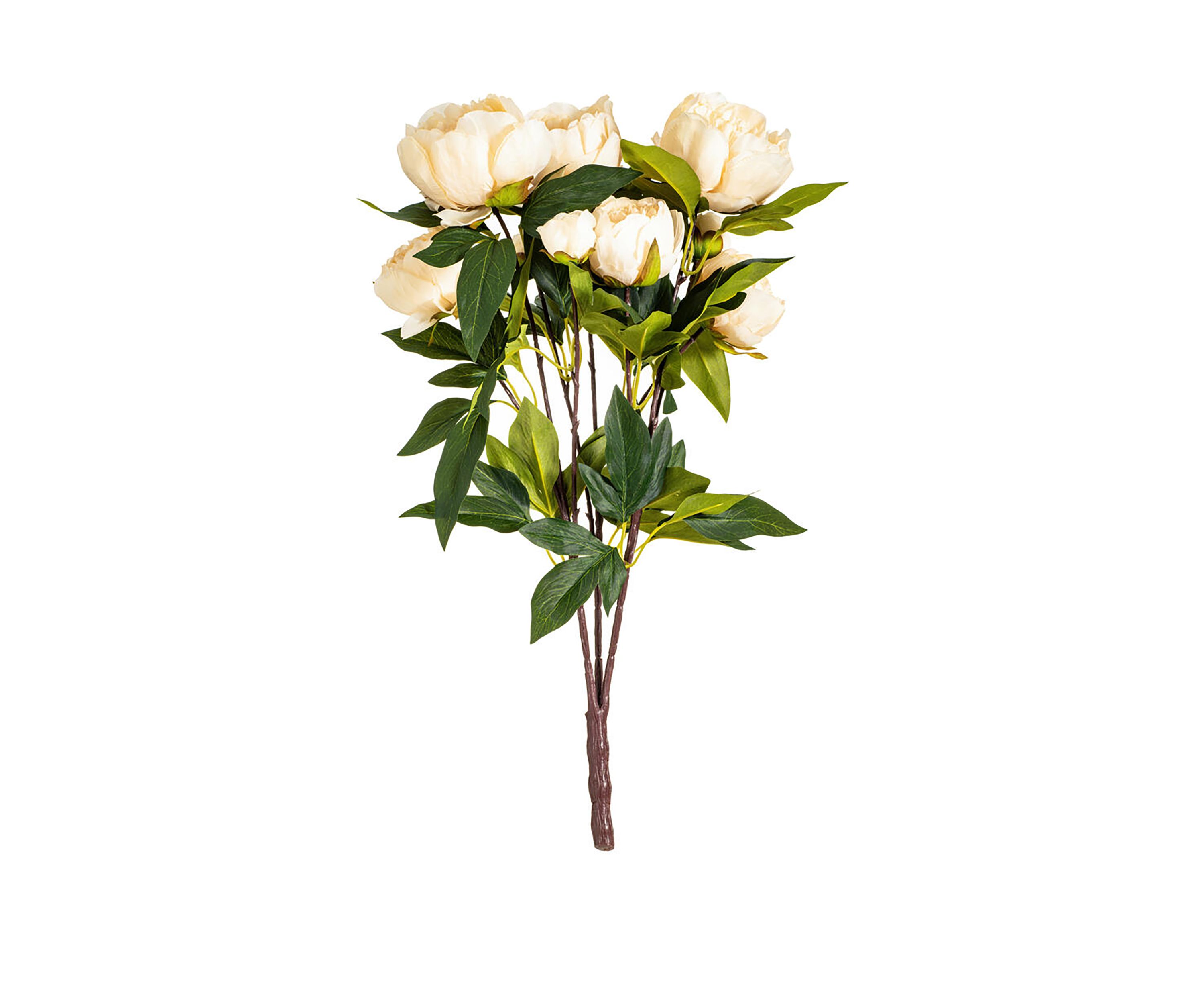 Vickerman 23" Artificial Beige Peony Spray.