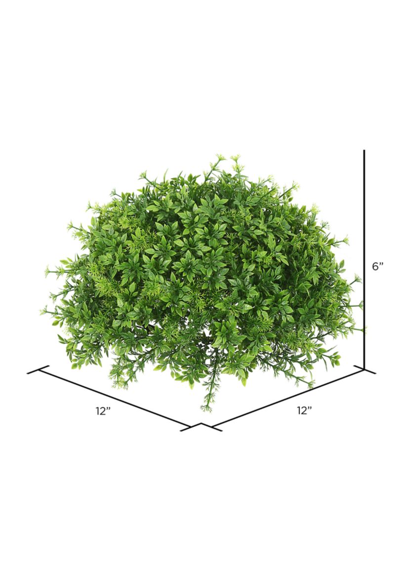Mixed Greenery Half Ball