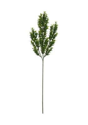 Vickerman Green Mini Leaf Bush - Set of 4