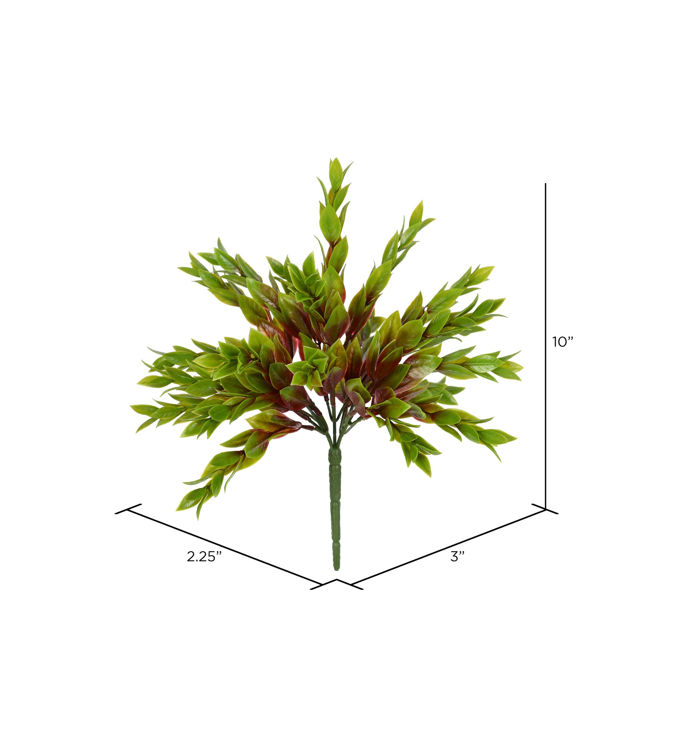 Green Mini Leaf Bush