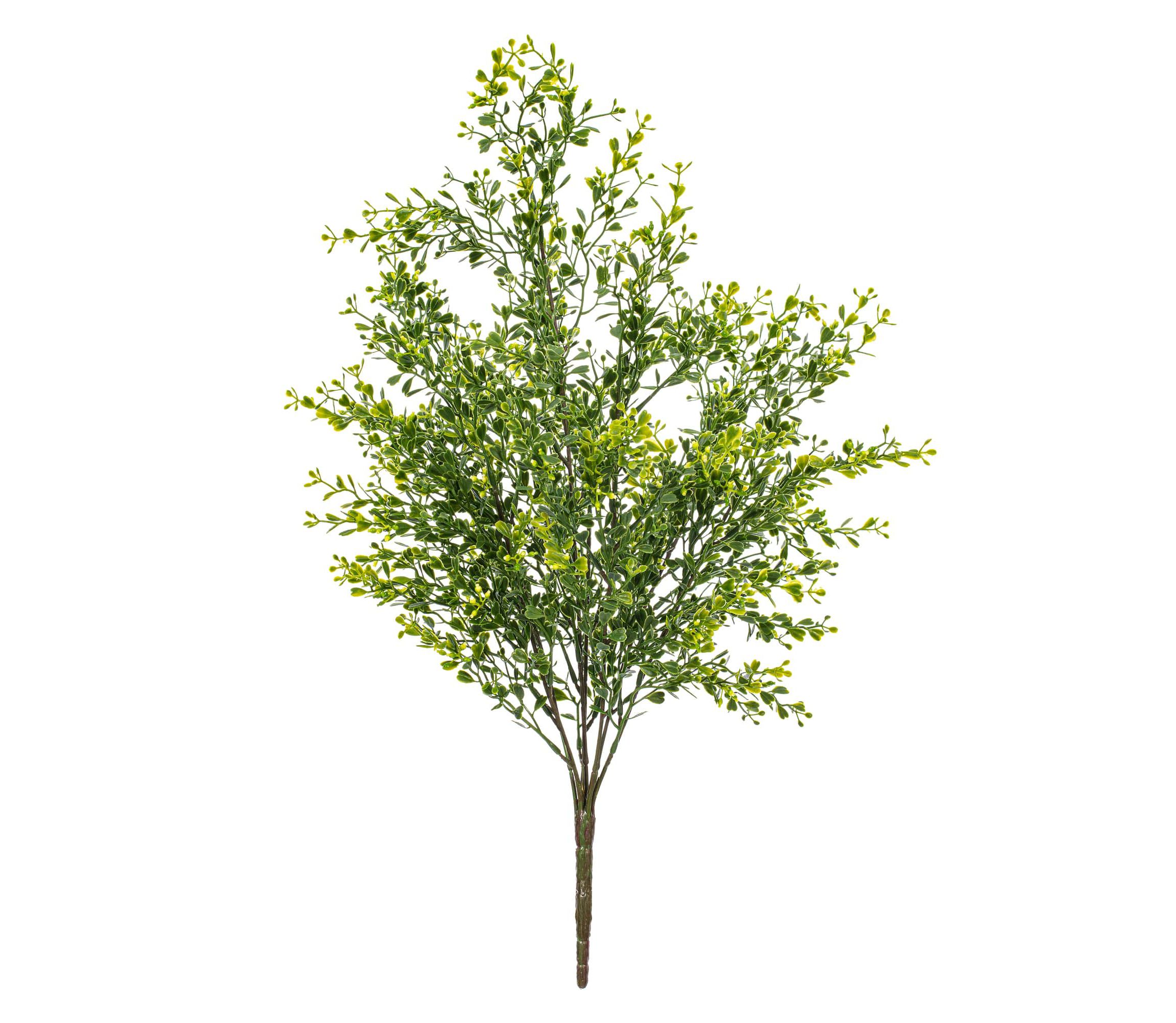 Vickerman 22.5" Artificial Green UV Coated Boxwood Bush.