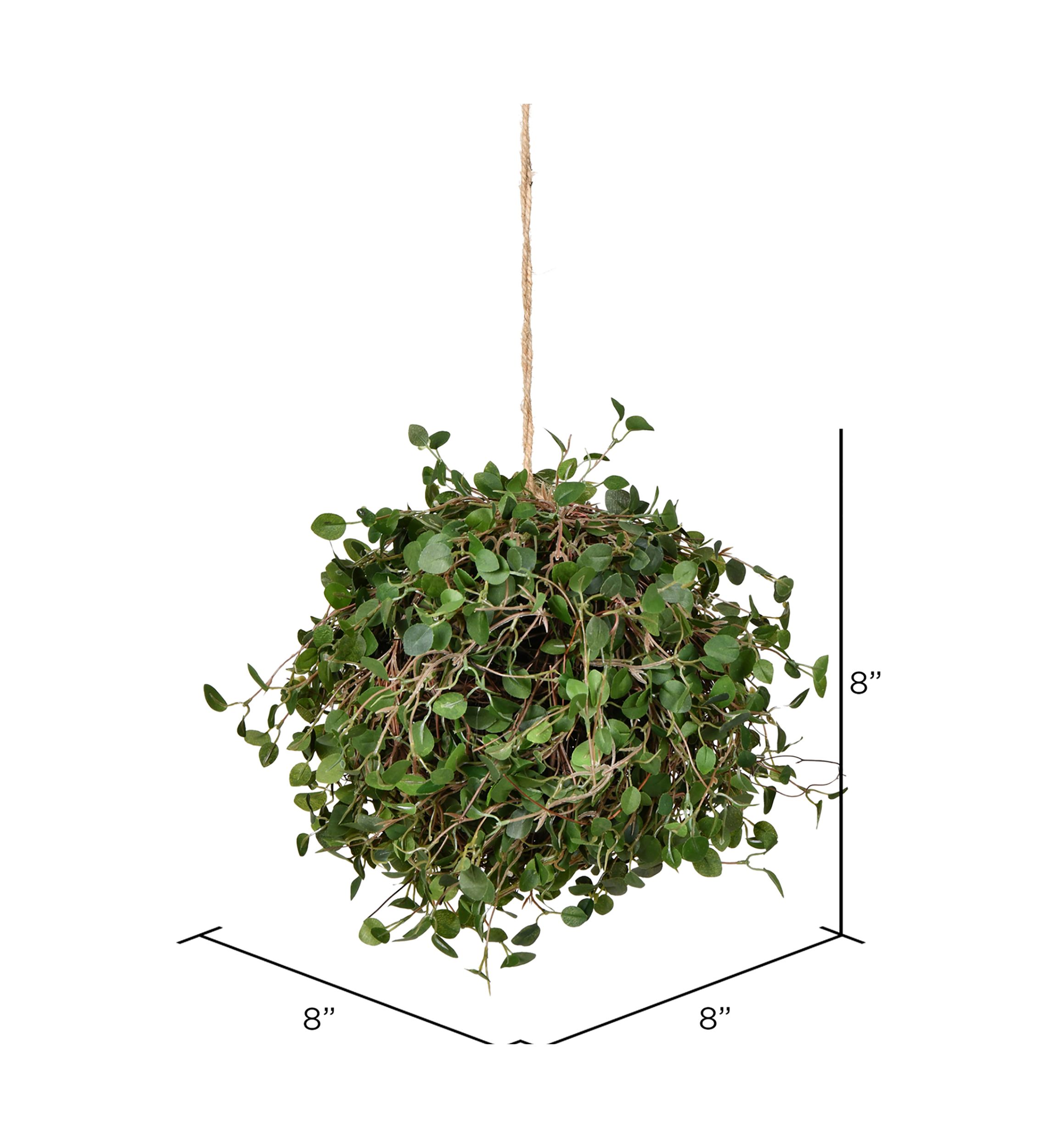 Green Angel Vine Kissing Ball