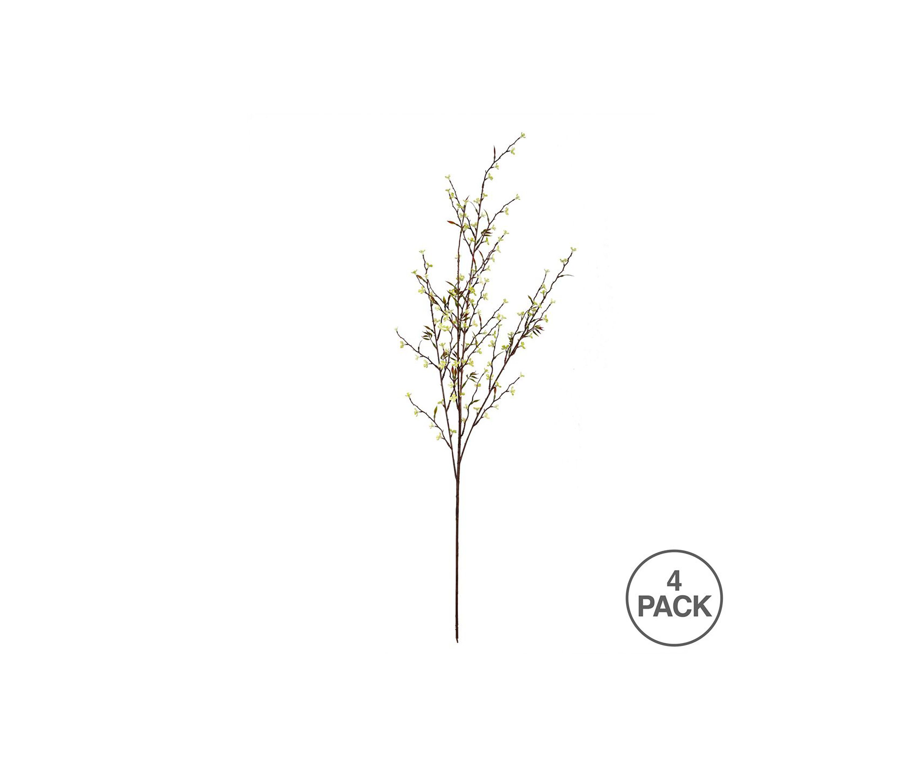Artificial Mini Wild Flower Spray. Includes 4 sprays per pack.