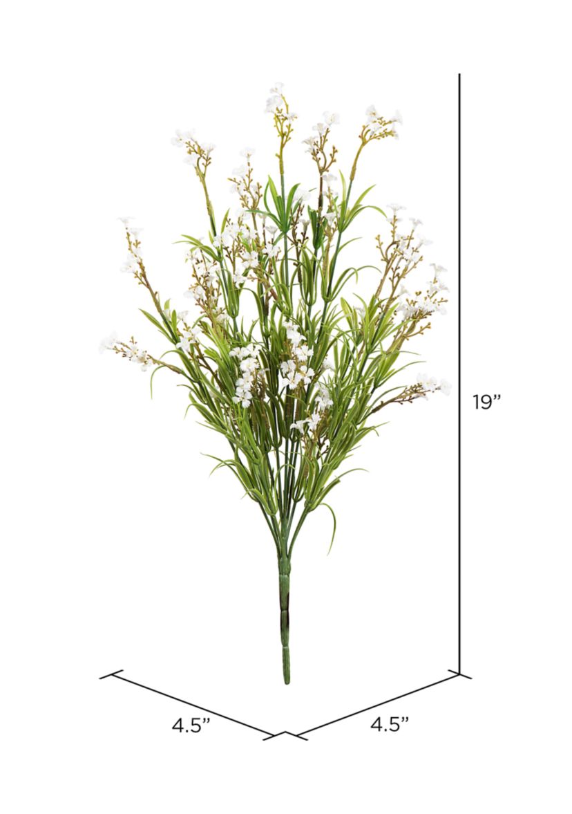 Green Mini Wild Flower Bush