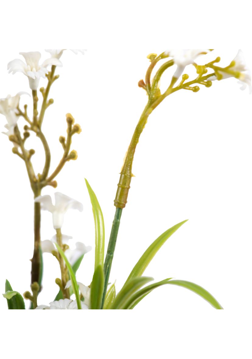 Green Mini Wild Flower Bush