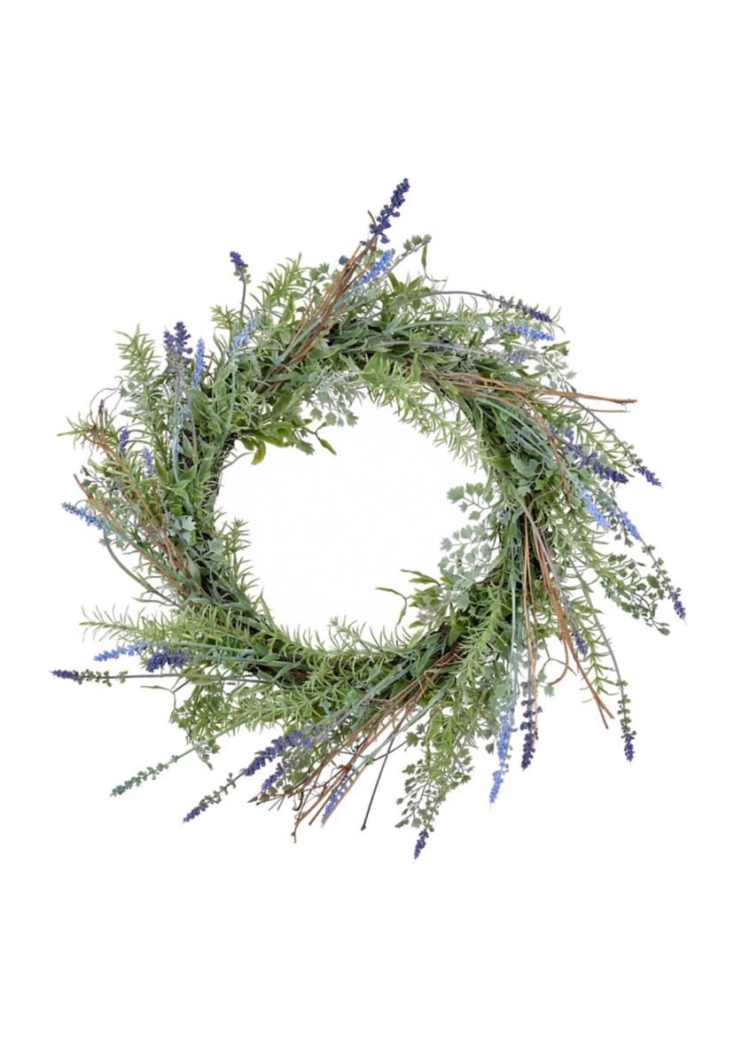 Lavender Wreath