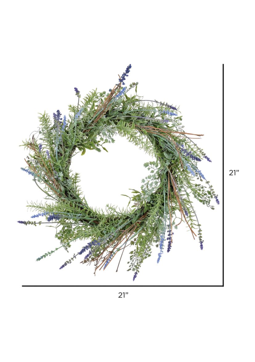 Lavender Wreath