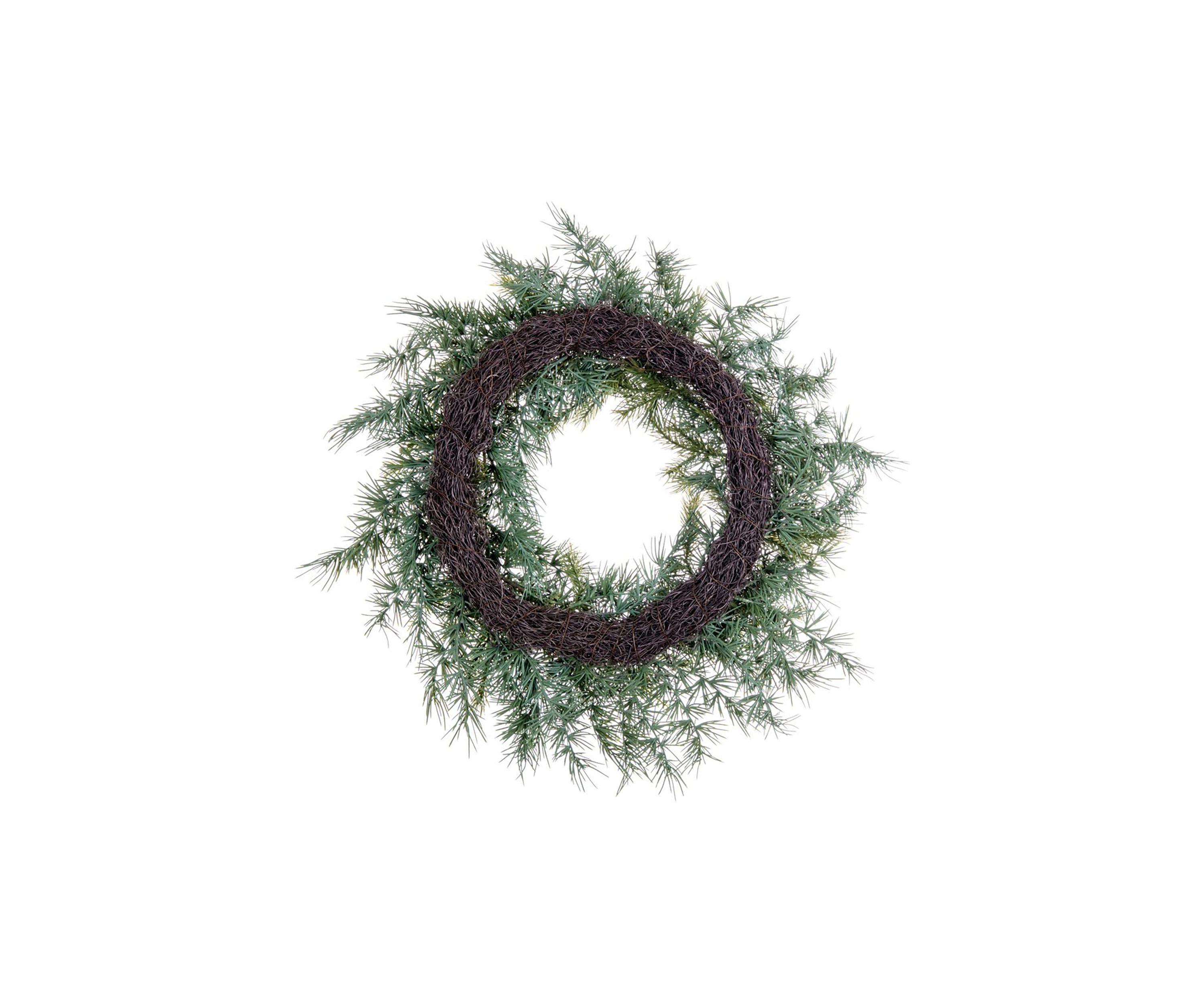 Artificial Mixed Fern Cedar Wreath