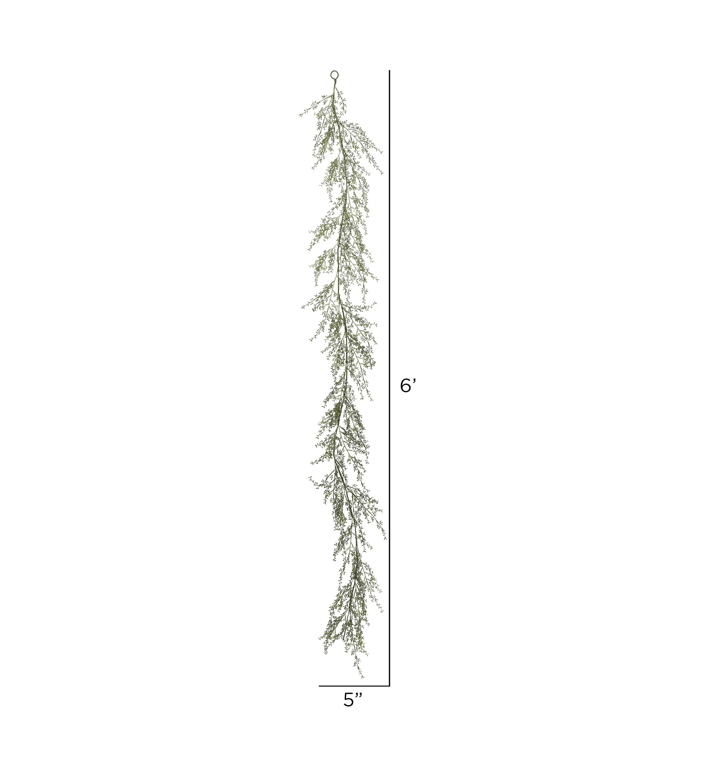 Green Fairhill Leaf Garland