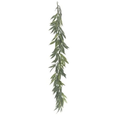 Vickerman Artificial Muddy Willow Garland, Green