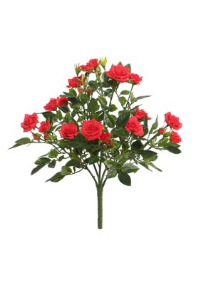 Vickerman Red Mini Diamond Rose Bush