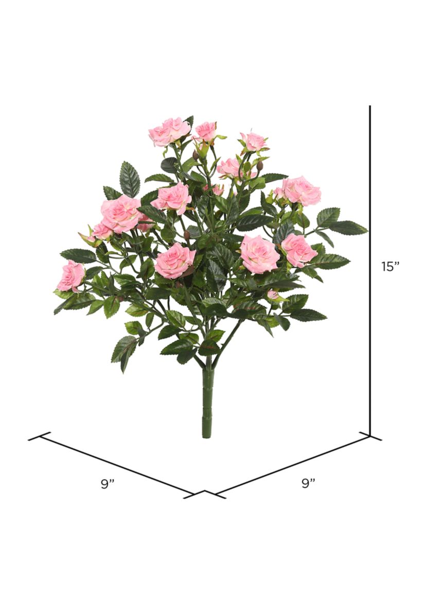 Light Pink Mini Diamond Rose Bush