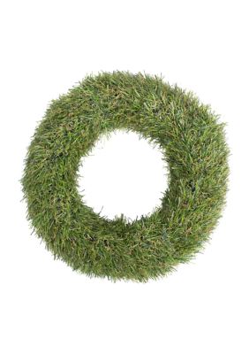 Vickerman Green Grass Wreath - Set of 2