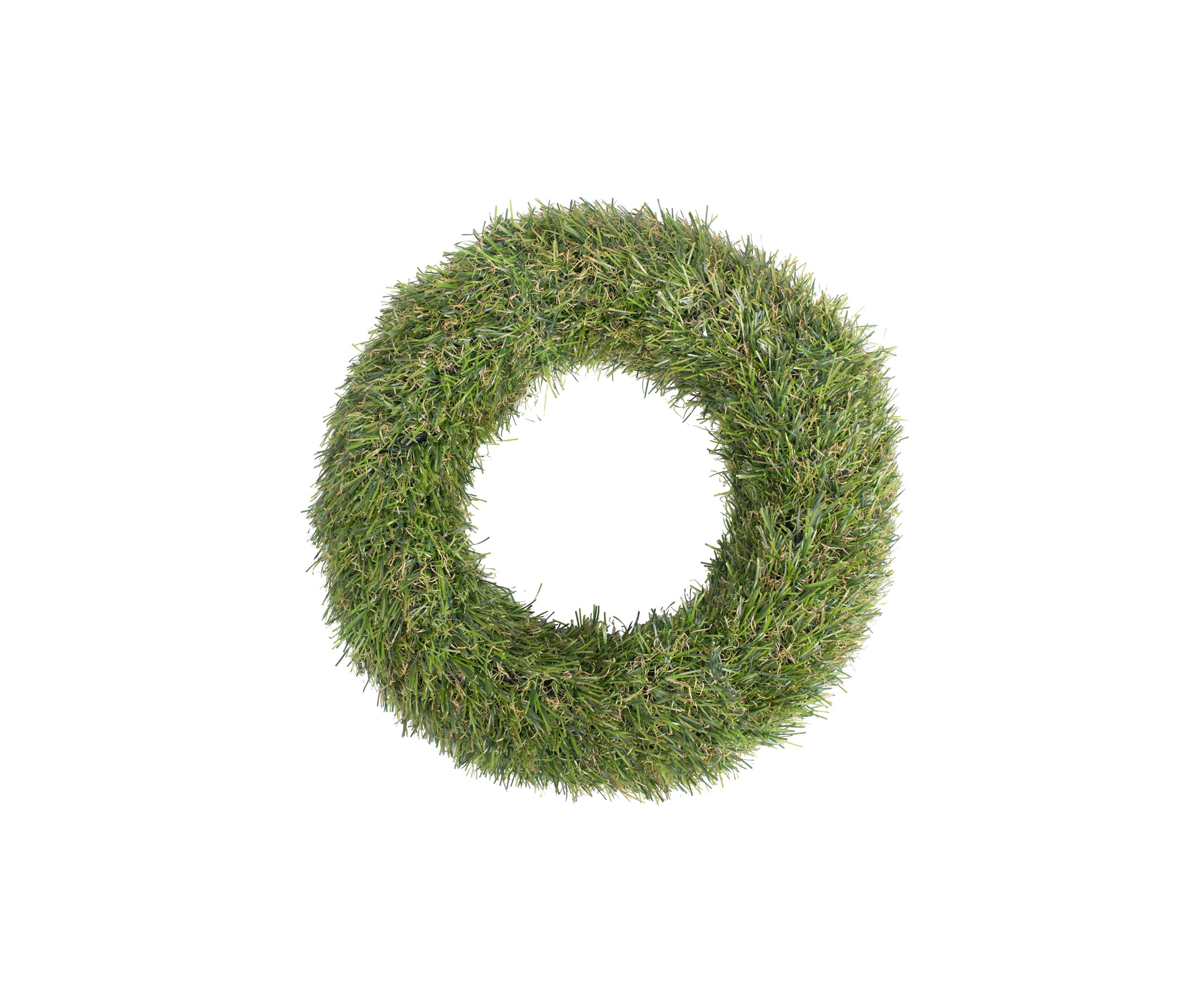 Green Grass Wreath - Set of 2