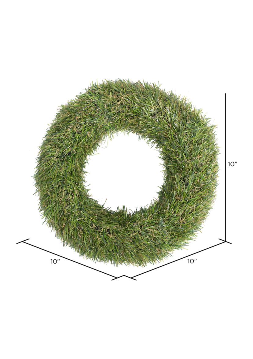 Green Grass Wreath - Set of 2