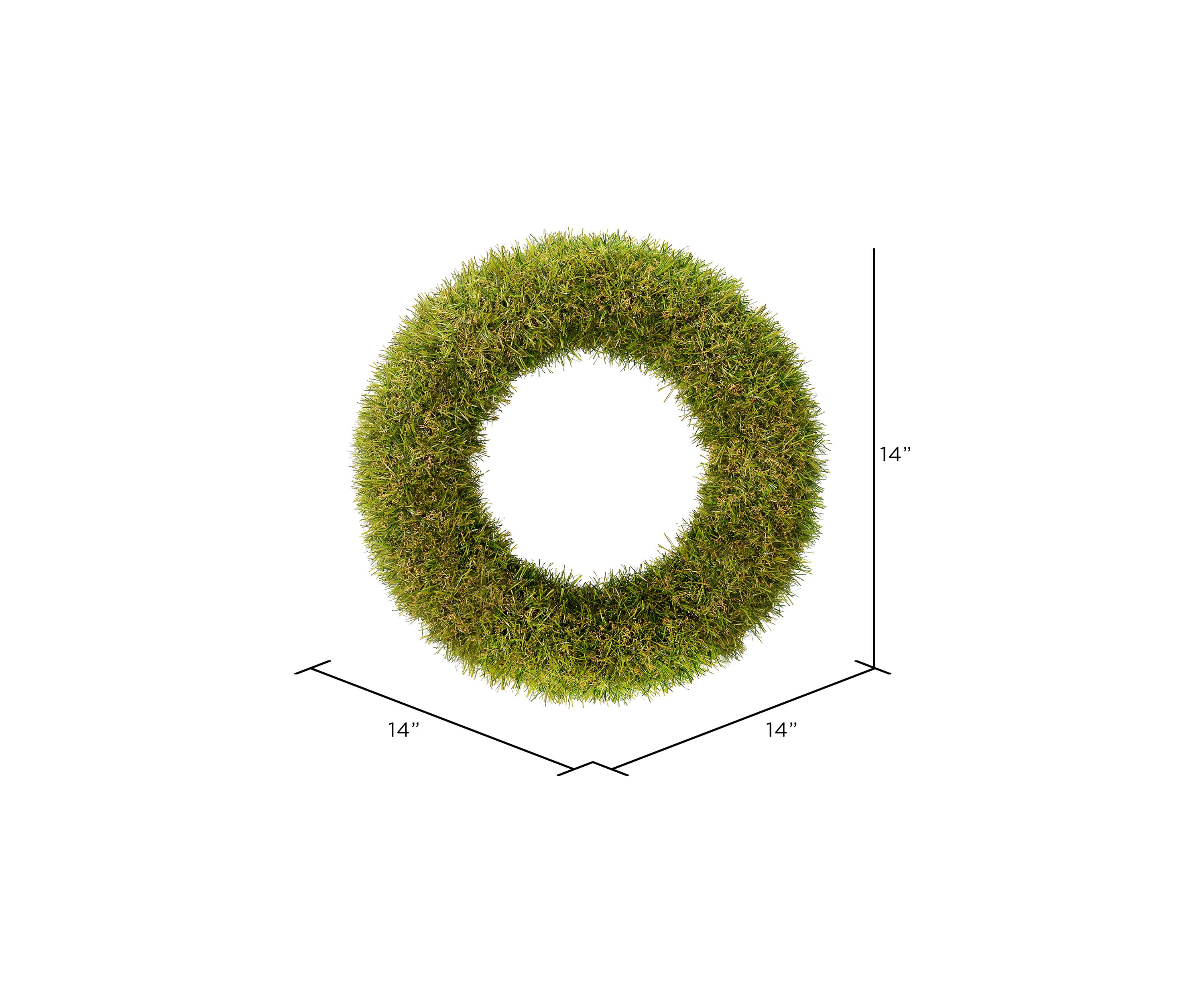 Green Grass Wreath