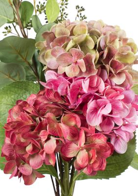 Dusty Mauve Hydrangea Bundle Bouquet