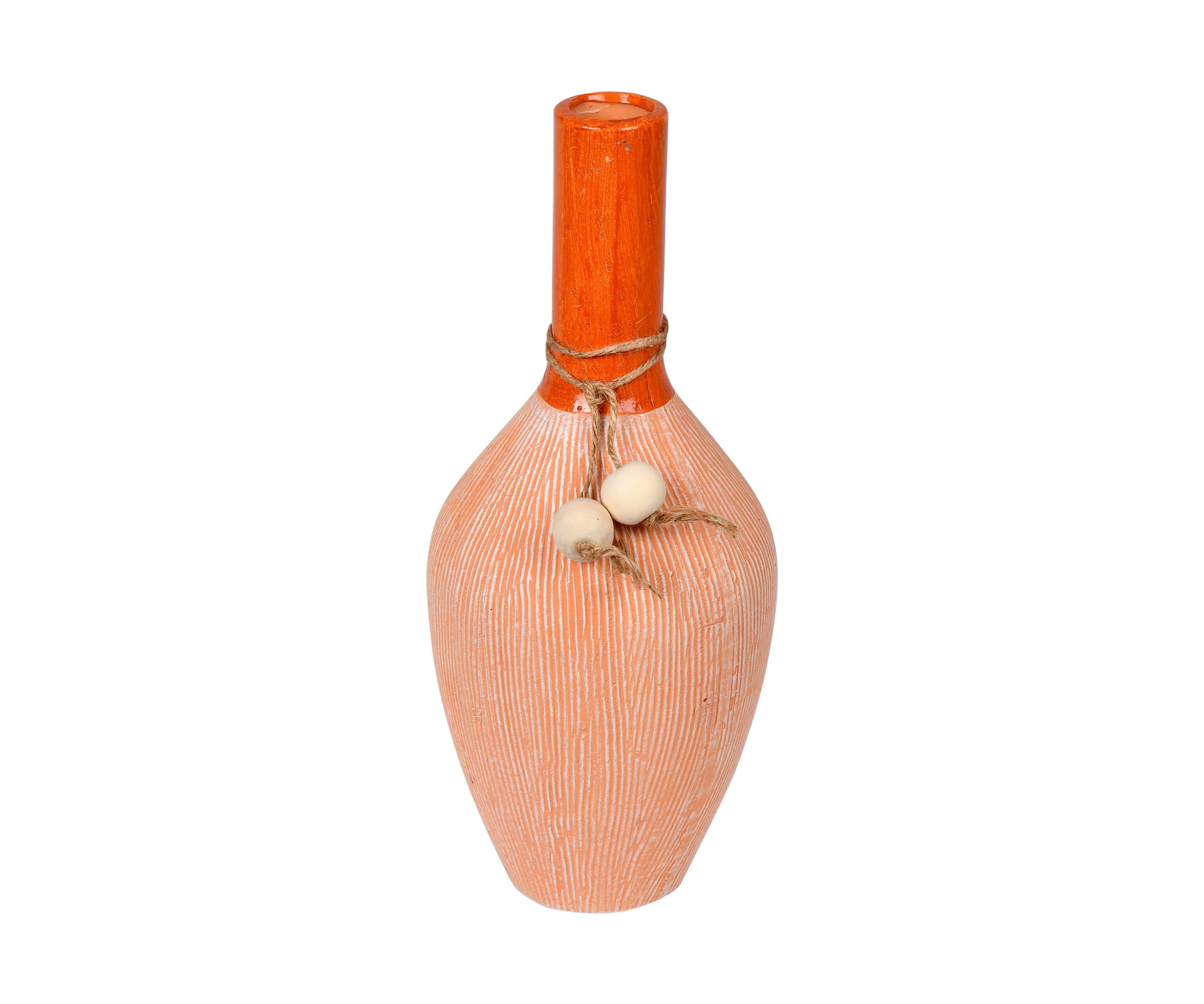 Twine Terracotta Vase