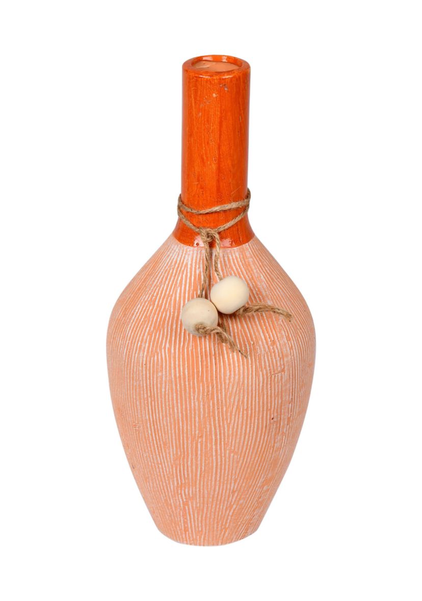 Twine Terracotta Vase