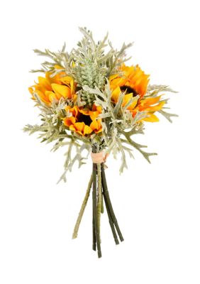 Vickerman Sunflower Succulent Bouquet