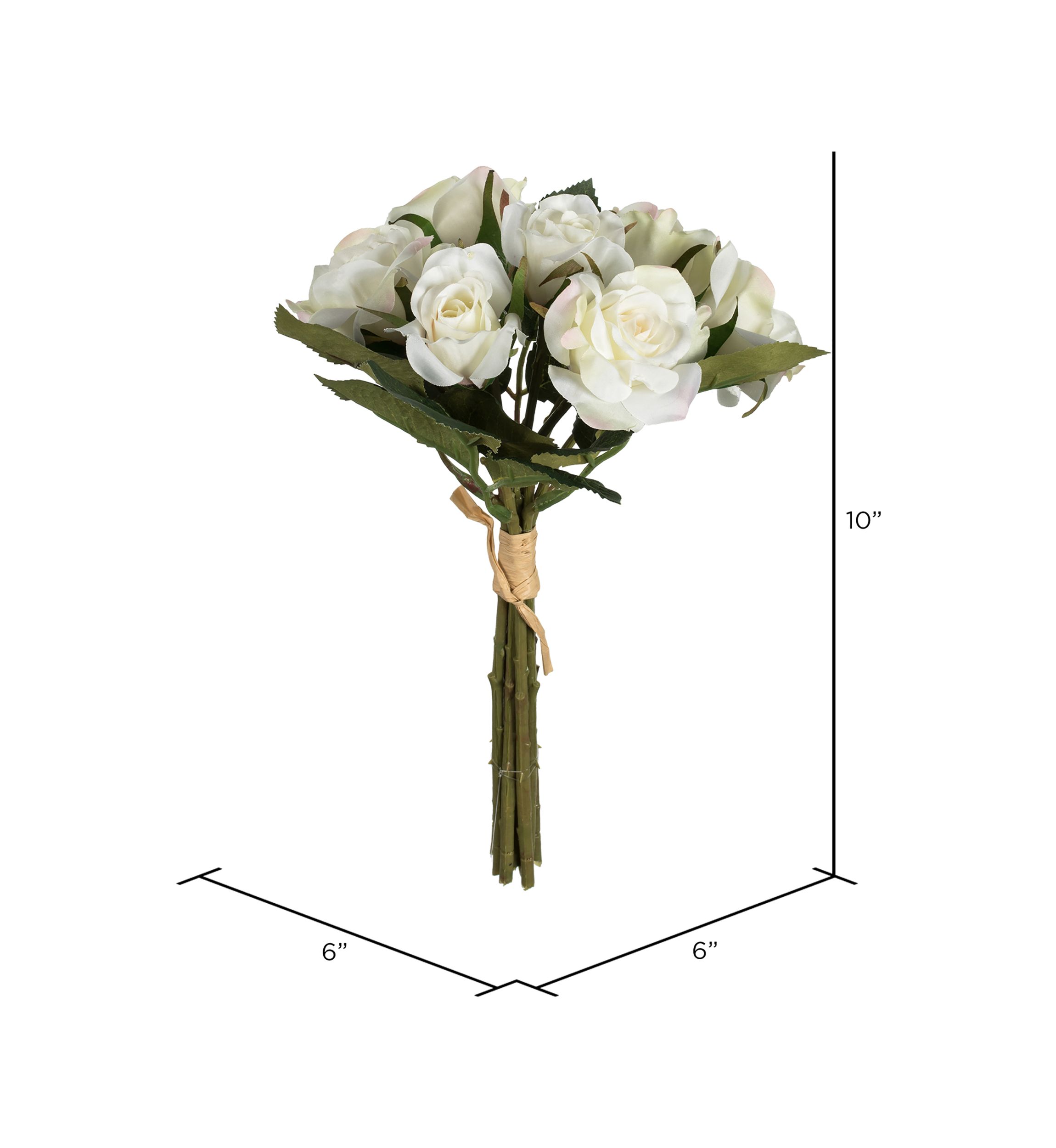 White Rose Bouquet