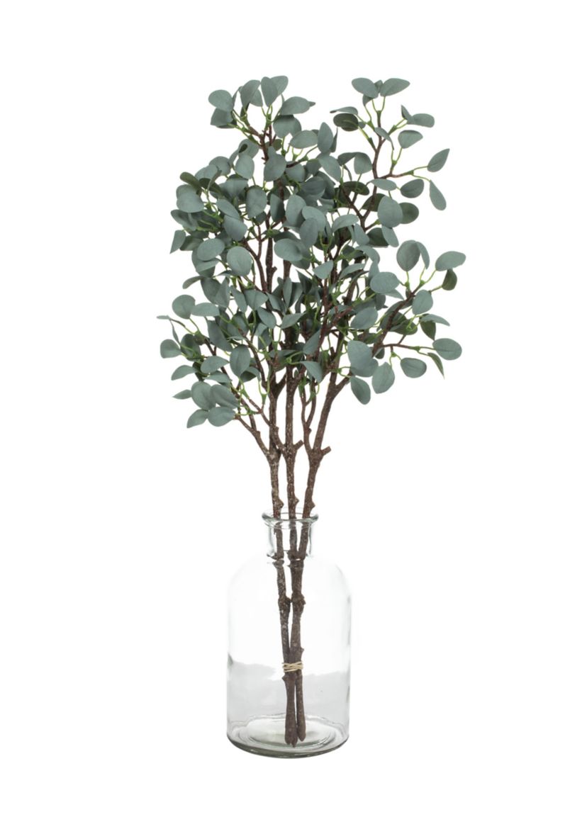 Green Eucalyptus Branch - Set of 3