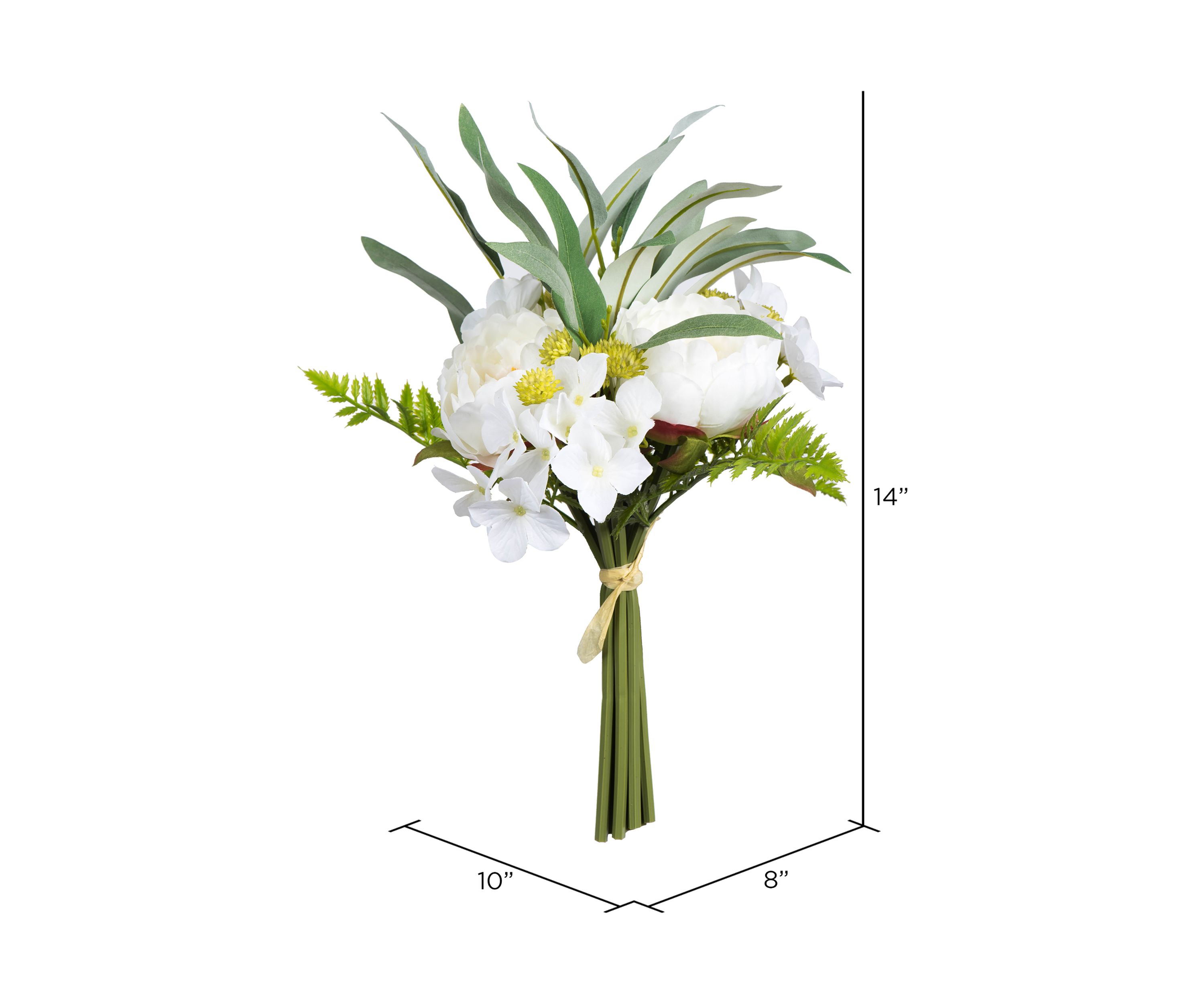 White Peony Bouquet