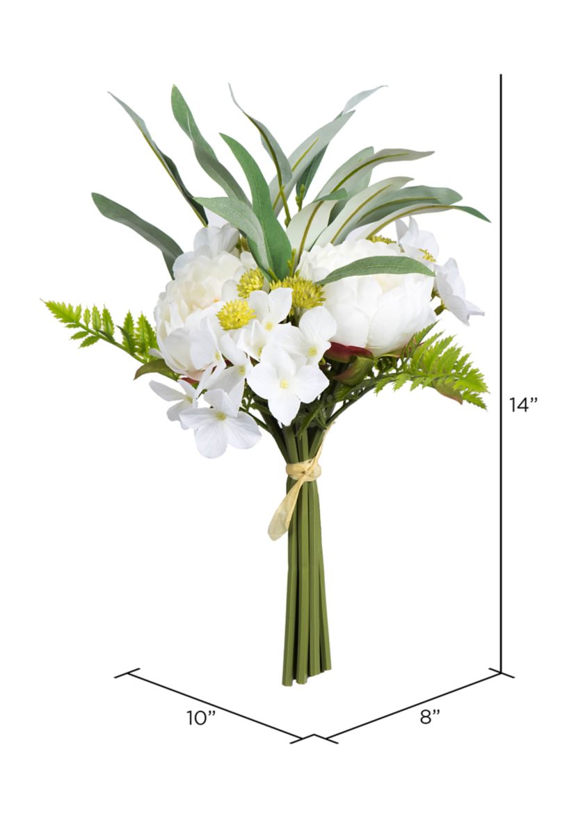 White Peony Bouquet